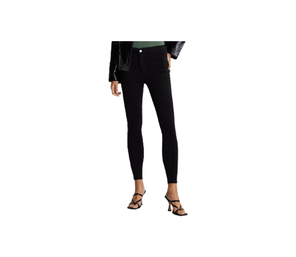 Højtaljede jeans
